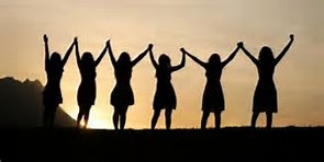 woman walking with God